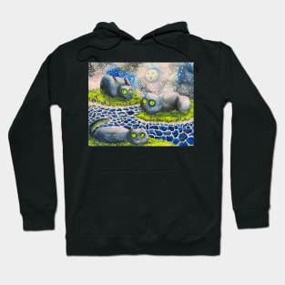 At Night, the Islands Come Alive Hoodie